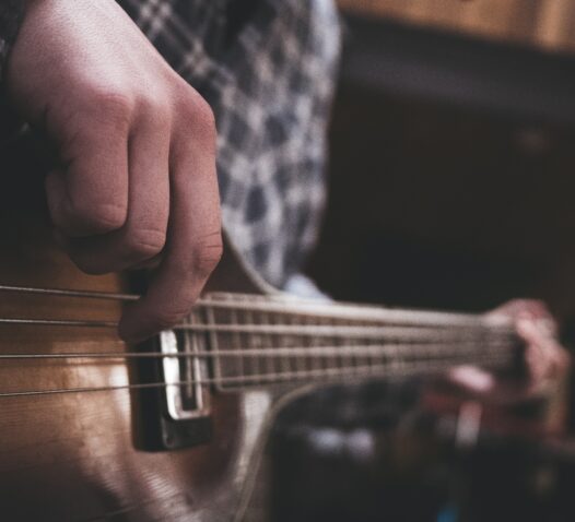 En gitarr